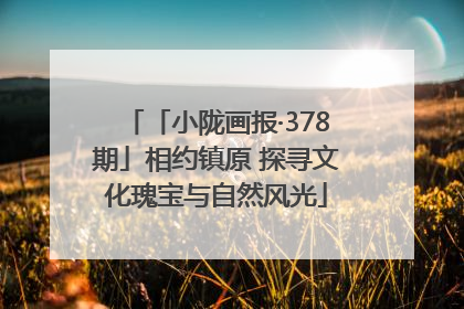 「小陇画报·378期」相约镇原 探寻文化瑰宝与自然风光