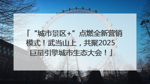 “城市景区+”点燃全新营销模式！武当山上，共聚2025巨量引擎城市生态大会！