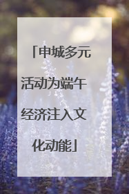 申城多元活动为端午经济注入文化动能