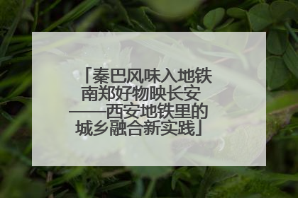 秦巴风味入地铁 南郑好物映长安——西安地铁里的城乡融合新实践