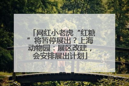 网红小老虎“红糖”将暂停展出？上海动物园：展区改建，会安排展出计划