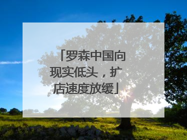 罗森中国向现实低头，扩店速度放缓
