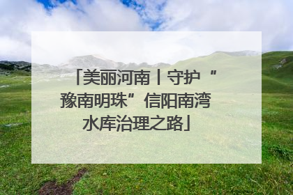 美丽河南丨守护“豫南明珠”信阳南湾水库治理之路
