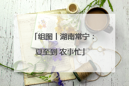 组图丨湖南常宁：夏至到 农事忙
