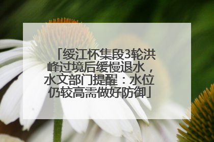 绥江怀集段3轮洪峰过境后缓慢退水，水文部门提醒：水位仍较高需做好防御
