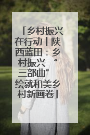 乡村振兴在行动丨陕西蓝田：乡村振兴 “三部曲” 绘就和美乡村新画卷
