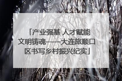 产业强基 人才赋能 文明铸魂——大连旅顺口区书写乡村振兴纪实