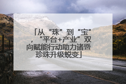 从“珠”到“宝”，“平台+产业”双向赋能行动助力诸暨珍珠升级蜕变