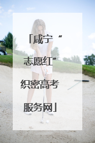 咸宁“志愿红”织密高考服务网