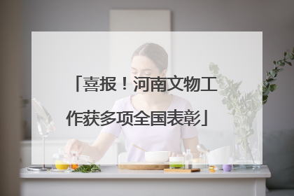 喜报！河南文物工作获多项全国表彰