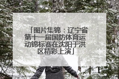 图片集锦：辽宁省第十一届国防体育运动锦标赛在沈阳于洪区精彩上演