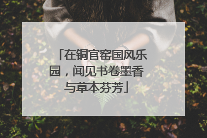 在铜官窑国风乐园，闻见书卷墨香与草本芬芳