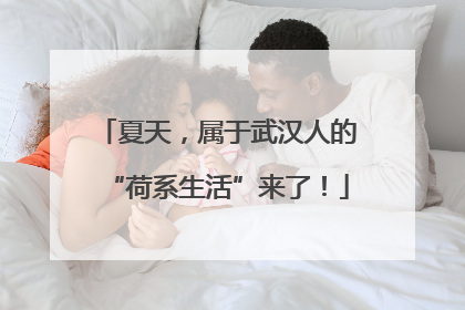 夏天，属于武汉人的“荷系生活”来了！