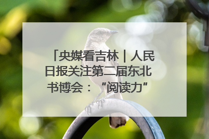 央媒看吉林｜人民日报关注第二届东北书博会：“阅读力”也是“发展力”