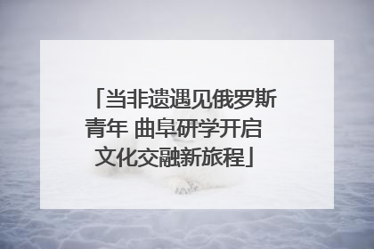 当非遗遇见俄罗斯青年 曲阜研学开启文化交融新旅程