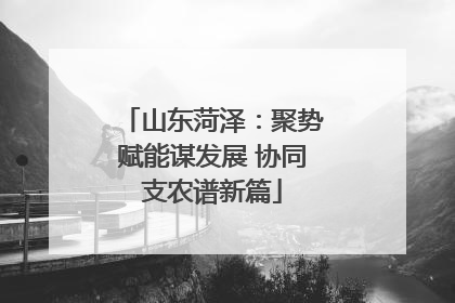 山东菏泽：聚势赋能谋发展 协同支农谱新篇