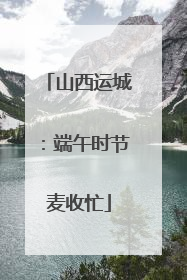 山西运城：端午时节麦收忙