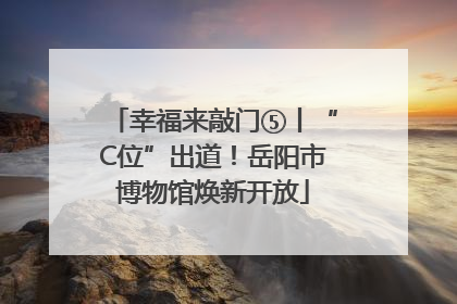 幸福来敲门⑤丨“C位”出道！岳阳市博物馆焕新开放