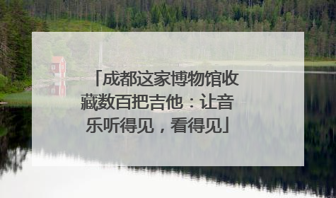 成都这家博物馆收藏数百把吉他：让音乐听得见，看得见