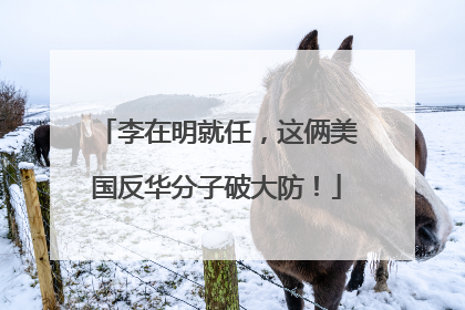李在明就任，这俩美国反华分子破大防！