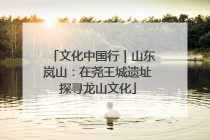 文化中国行｜山东岚山：在尧王城遗址探寻龙山文化