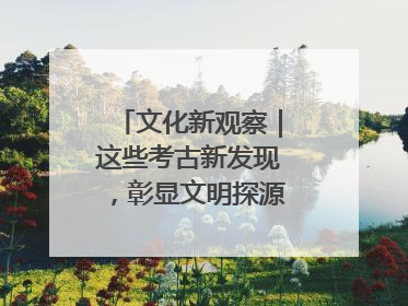 文化新观察｜这些考古新发现，彰显文明探源中的科技力量