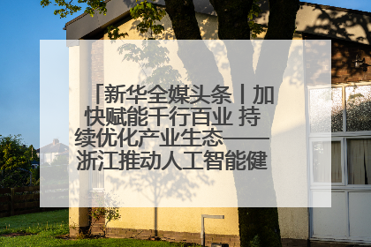 新华全媒头条丨加快赋能千行百业 持续优化产业生态——浙江推动人工智能健康有序发展观察