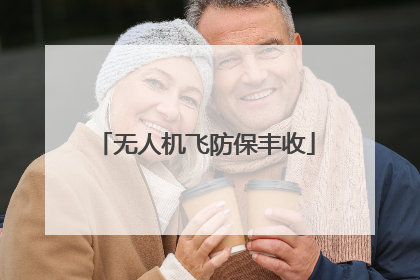 无人机飞防保丰收