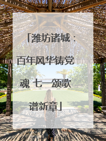 潍坊诸城：百年风华铸党魂 七一颂歌谱新章