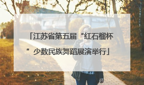 江苏省第五届“红石榴杯”少数民族舞蹈展演举行