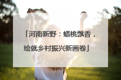 河南新野：蟠桃飘香，绘就乡村振兴新画卷