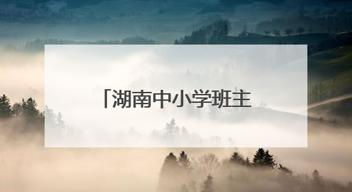 湖南中小学班主任“擂台赛”获奖名单公示 有你认识的吗？