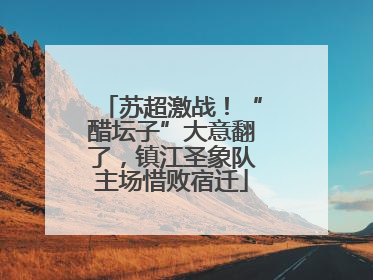 苏超激战！“醋坛子”大意翻了，镇江圣象队主场惜败宿迁
