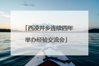 西凌井乡连续四年举办经验交流会