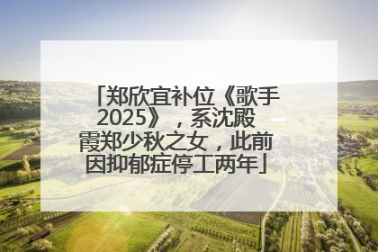 郑欣宜补位《歌手2025》，系沈殿霞郑少秋之女，此前因抑郁症停工两年