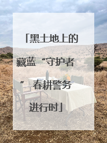 黑土地上的藏蓝“守护者” 春耕警务进行时