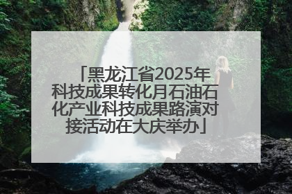 黑龙江省2025年科技成果转化月石油石化产业科技成果路演对接活动在大庆举办