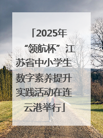 2025年“领航杯”江苏省中小学生数字素养提升实践活动在连云港举行