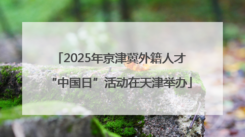 2025年京津冀外籍人才“中国日”活动在天津举办