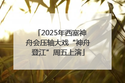 2025年西塞神舟会压轴大戏“神舟登江”周五上演