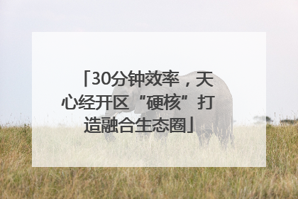 30分钟效率，天心经开区“硬核”打造融合生态圈