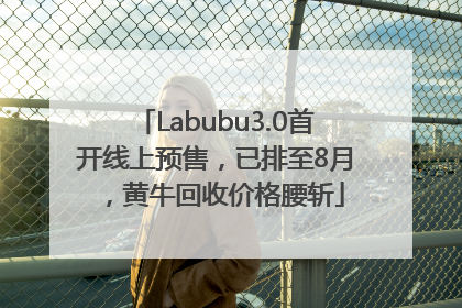 Labubu3.0首开线上预售，已排至8月，黄牛回收价格腰斩